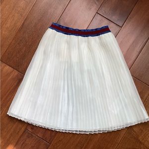 GUCCI Girls Pleated Skirt